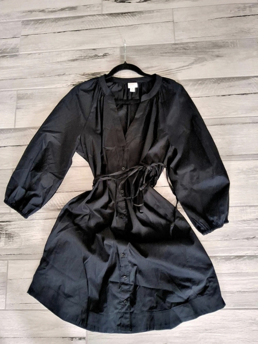 a new day Black Mini Dress Size Medium Like New